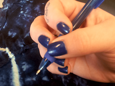 Can you tell my favorite color is blue?